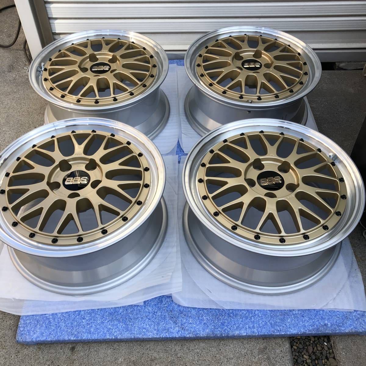 BBS LM067 7J×17 H2 ET42 BBS 17インチ 7J LM ゴールド 