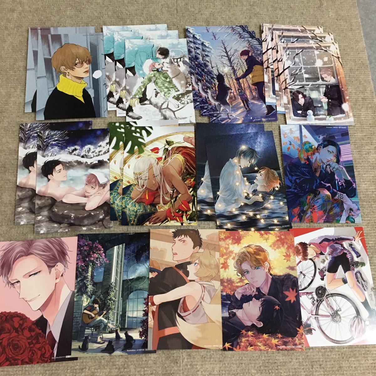 946 同人作品 ポストカード ステッカー90枚セット シール 二次創作 タイバニ おそ松さん ポケモン 進撃の巨人 名探偵コナン その他 売買されたオークション情報 Yahooの商品情報をアーカイブ公開 オークファン Aucfan Com