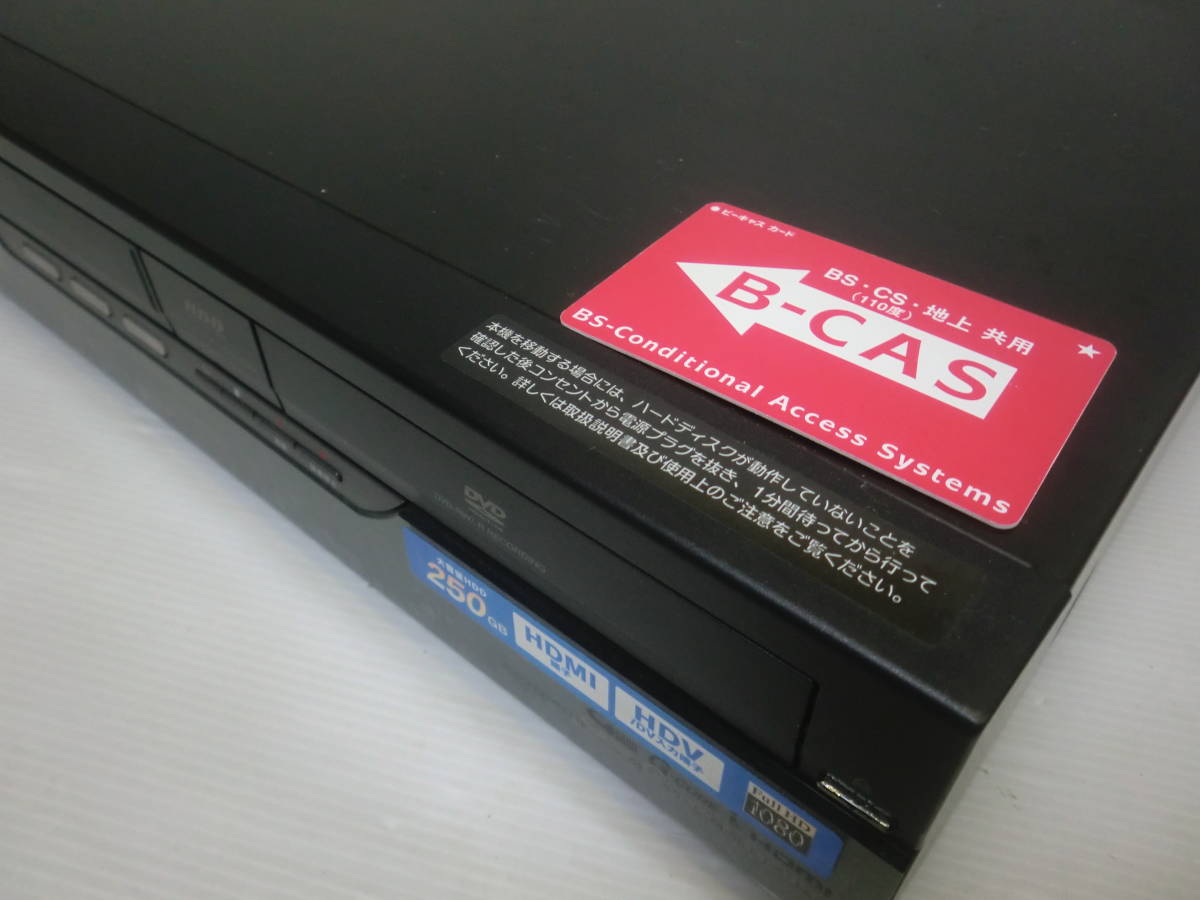 □SONY□HDD/DVD/VHS レコーダー□RDZ-D60V□B-CAS□ジャンク品□ (HDD