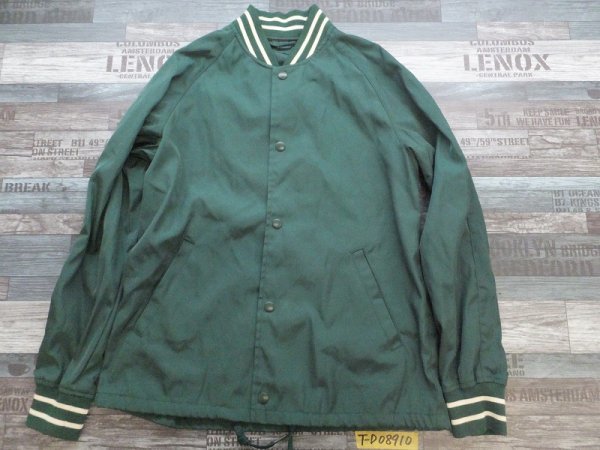 送料280円 Gu ジーユー Uniqlo ユニクロ メンズ ポリエステル リブライン入 スタジャン M 緑白 男性用 売買されたオークション情報 Yahooの商品情報をアーカイブ公開 オークファン Aucfan Com