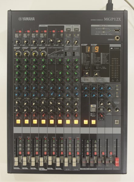 YAMAHA ヤマハ MGP12X アナログミキサー 12チャンネル 12ch ミキシング