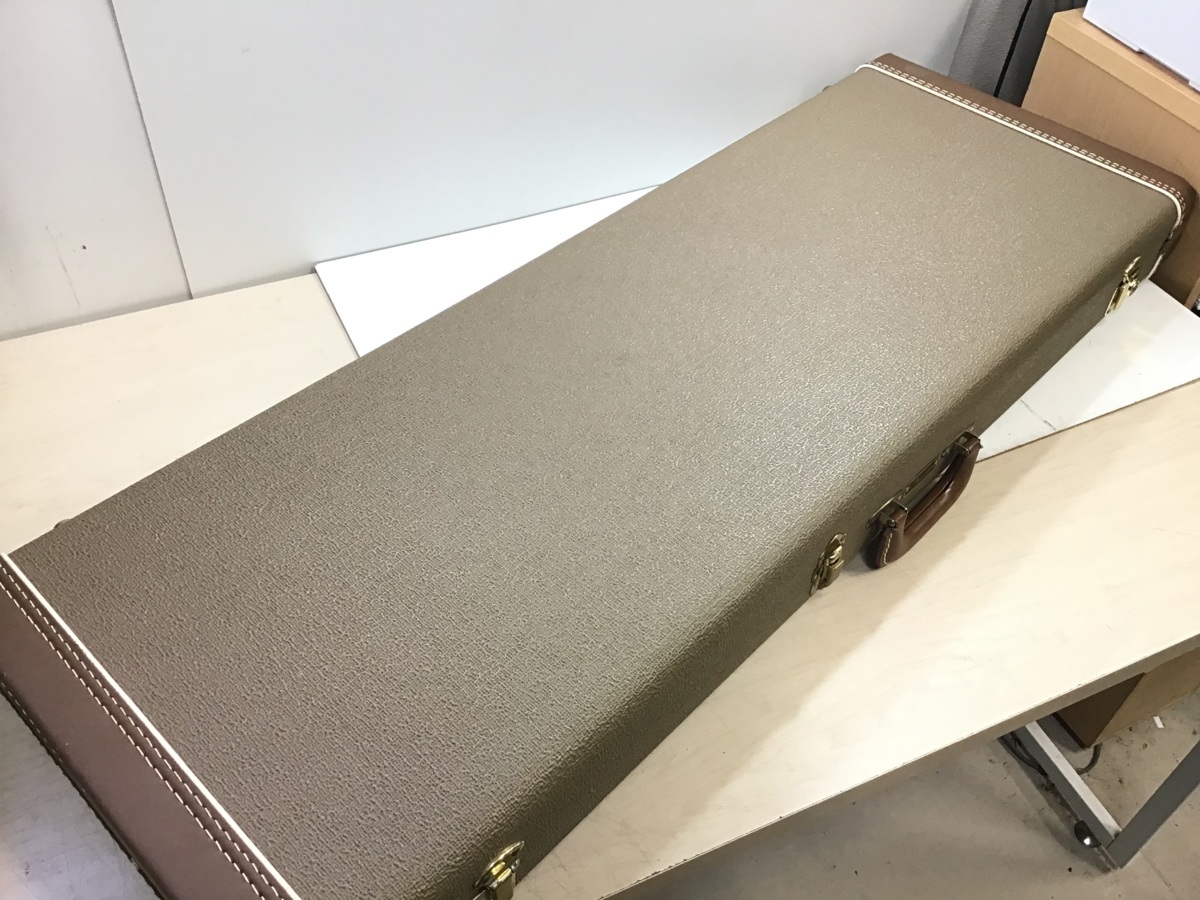 Fender フェンダー G＆G 鍵付き エレキギター用 ハードケース 焼けあり 