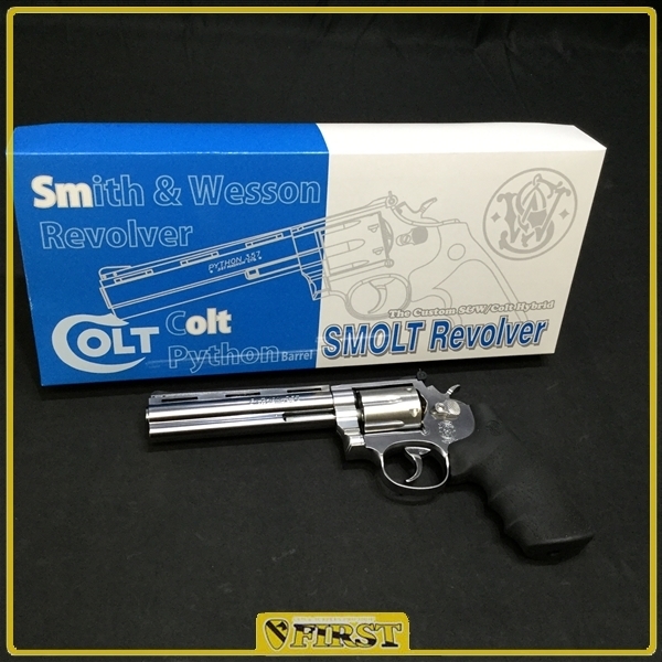 2575】美品 タナカ製 Smolt Revolver 6inch ABS ステンレス Ver.3 ガス 