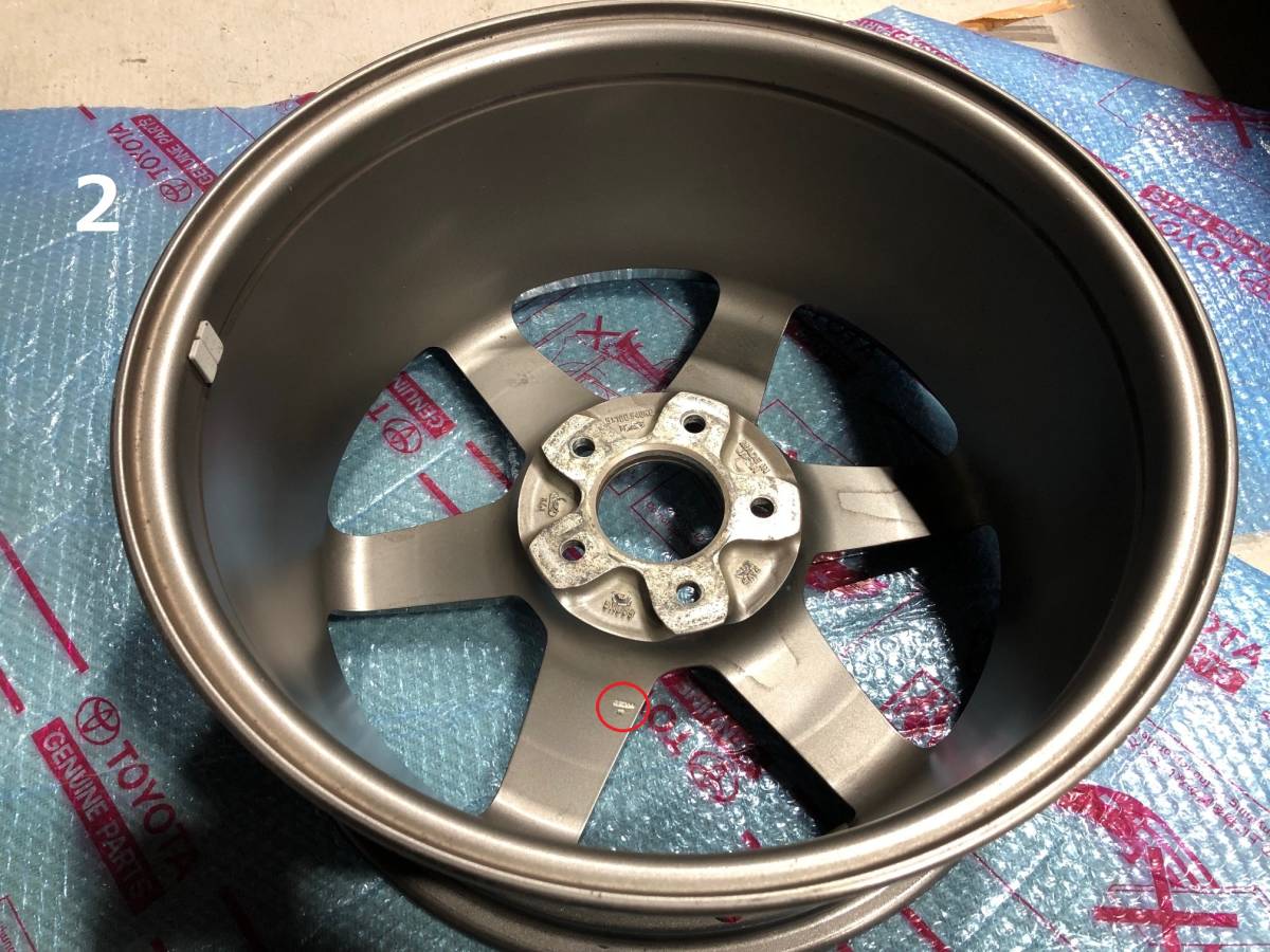 4本 RAYS レイズ TE37 SL ホイール 17インチ 17×7.5J +40 114.3(社外品 