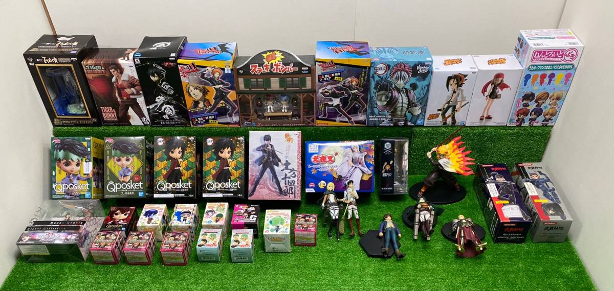 54 140 少年 フィギュア Qposket ねんどろいど 一番くじ 鬼滅の刃 ジョジョ 銀魂 タイバニ Sao 犬夜又 進撃 武装神姫 黒子 大量 まとめて コミック アニメ 売買されたオークション情報 Yahooの商品情報をアーカイブ公開 オークファン Aucfan Com