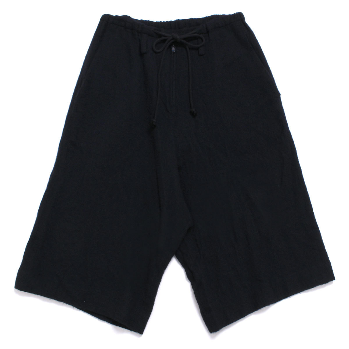 ヨウジヤマモト ウール ハーフパンツ 日本製 90S ブラック SS ヨウジ