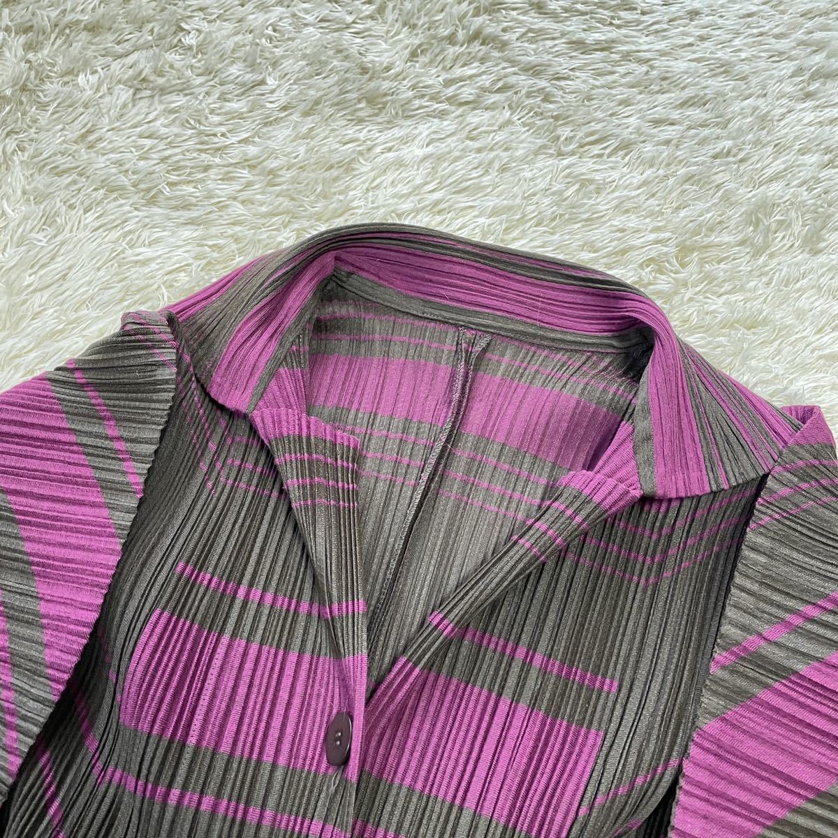 1円【極美品】プリーツ プリーズ PLEATS PLEASE ISSEY MIYAKE ロング 