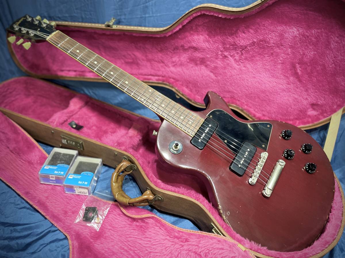 な80年代のgibson Lespaul Special 19年製レスポールスペシャル放出 ダンカンpu搭載 やはり木が違います 硬質な抜けの良いトーン スペシャル 売買されたオークション情報 Yahooの商品情報をアーカイブ公開 オークファン Aucfan Com