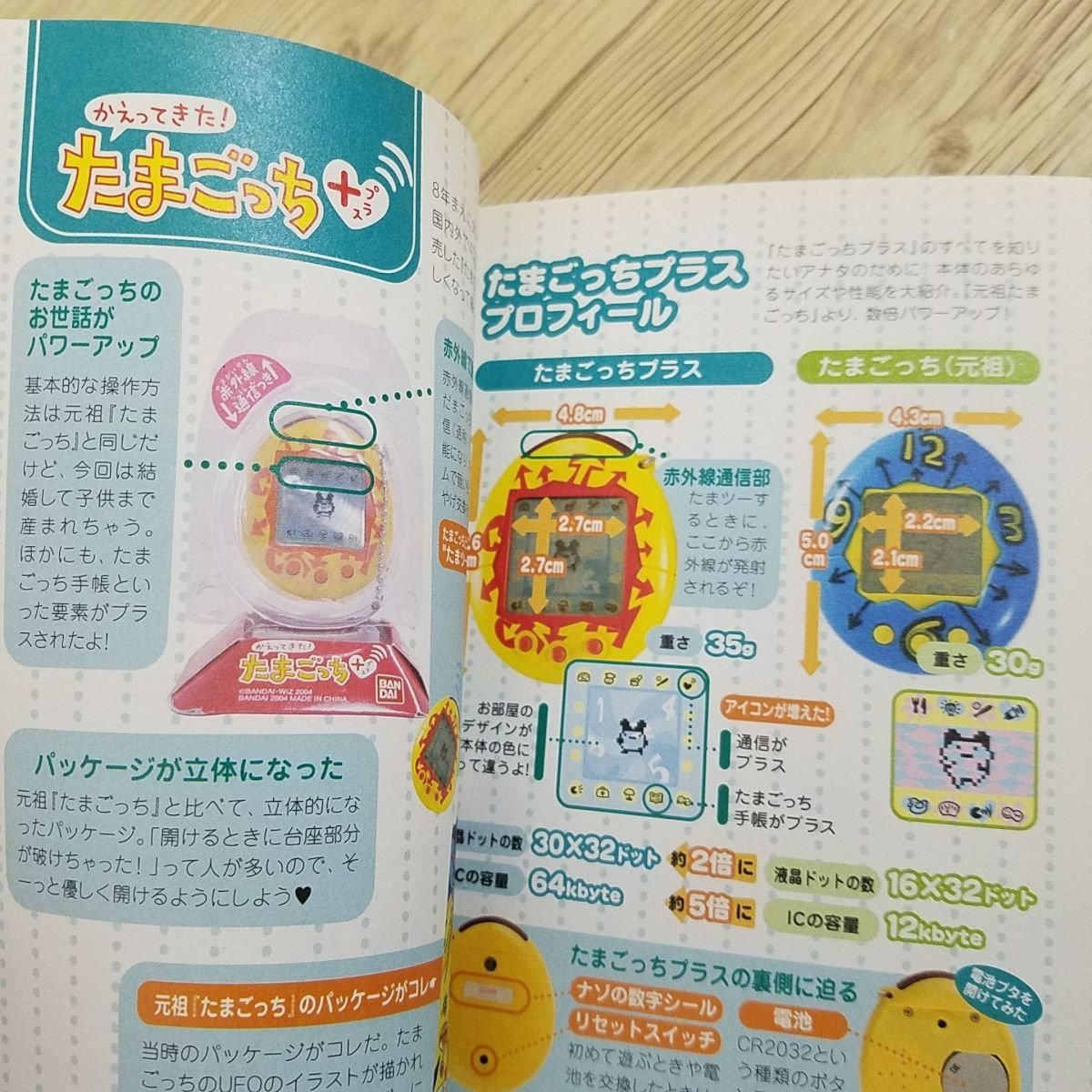 ゲーム関連[かえってきた！たまごっちプラス とあそぶほん（シール付き