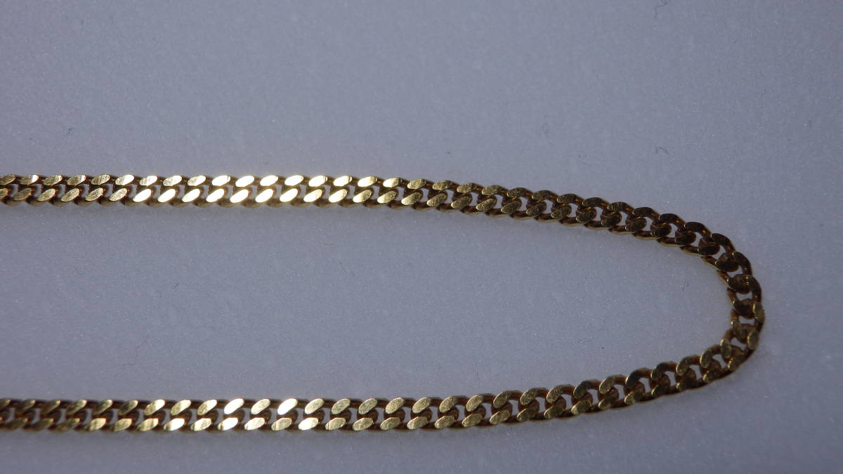 K18 喜平ネックレス 60cm 10.5g 刻印: K18 750 造幣局検定マーク (18金 