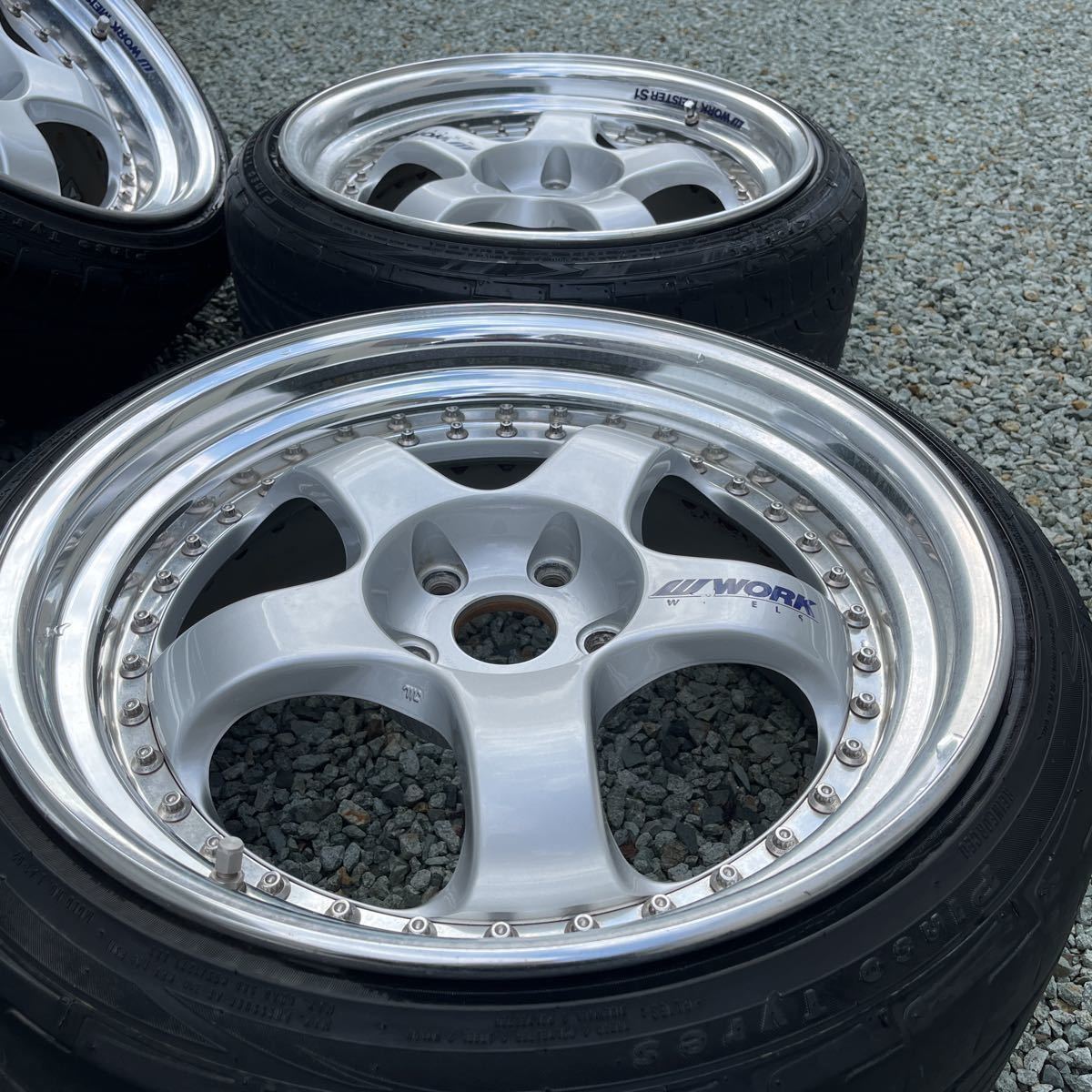 WORK MEISTER マイスターS1 3P PCD112 5穴 9J 18インチ VW AUDI 