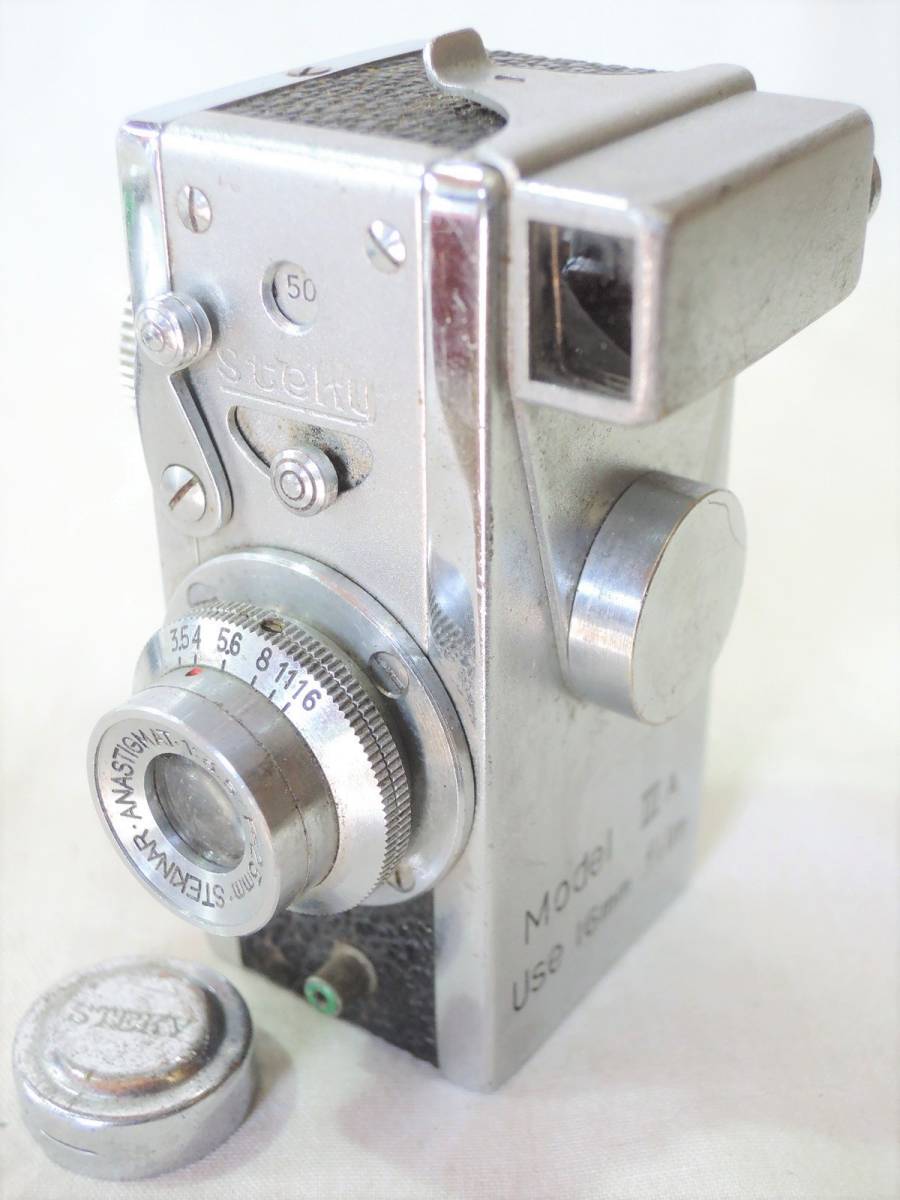 豆カメラ Steky 16mm リコー Model ステキー 希少 III 理研光学 本体