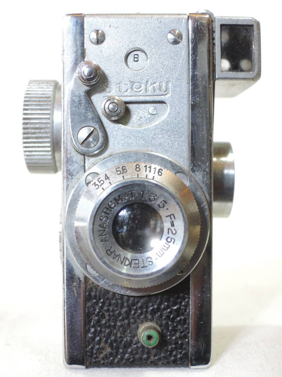 豆カメラ Steky 16mm リコー Model ステキー 希少 III 理研光学 本体