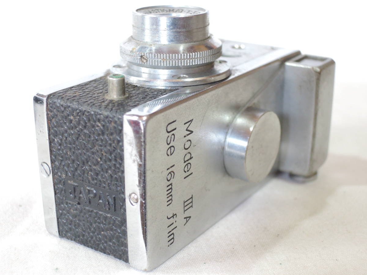希少 Steky Model III 豆カメラ テレレンズ リコー 豆カメラ Steky 16mm リコー Model ステキー 希少 III 理研光学 本体