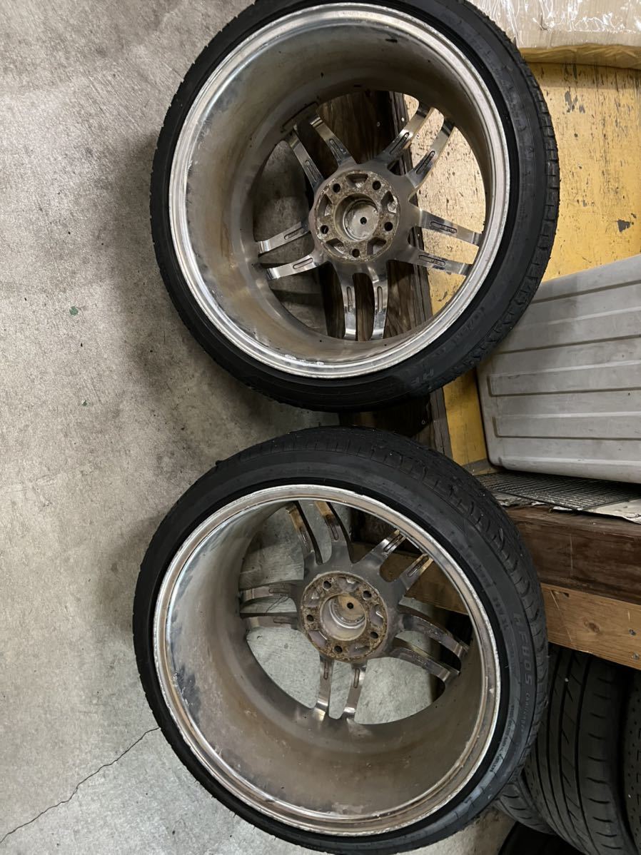 AVS model5 18インチ 9j ホイール Yahoo!オークション - AVS モデル5 MODEL5 18インチ 9J+35 2本セット 2