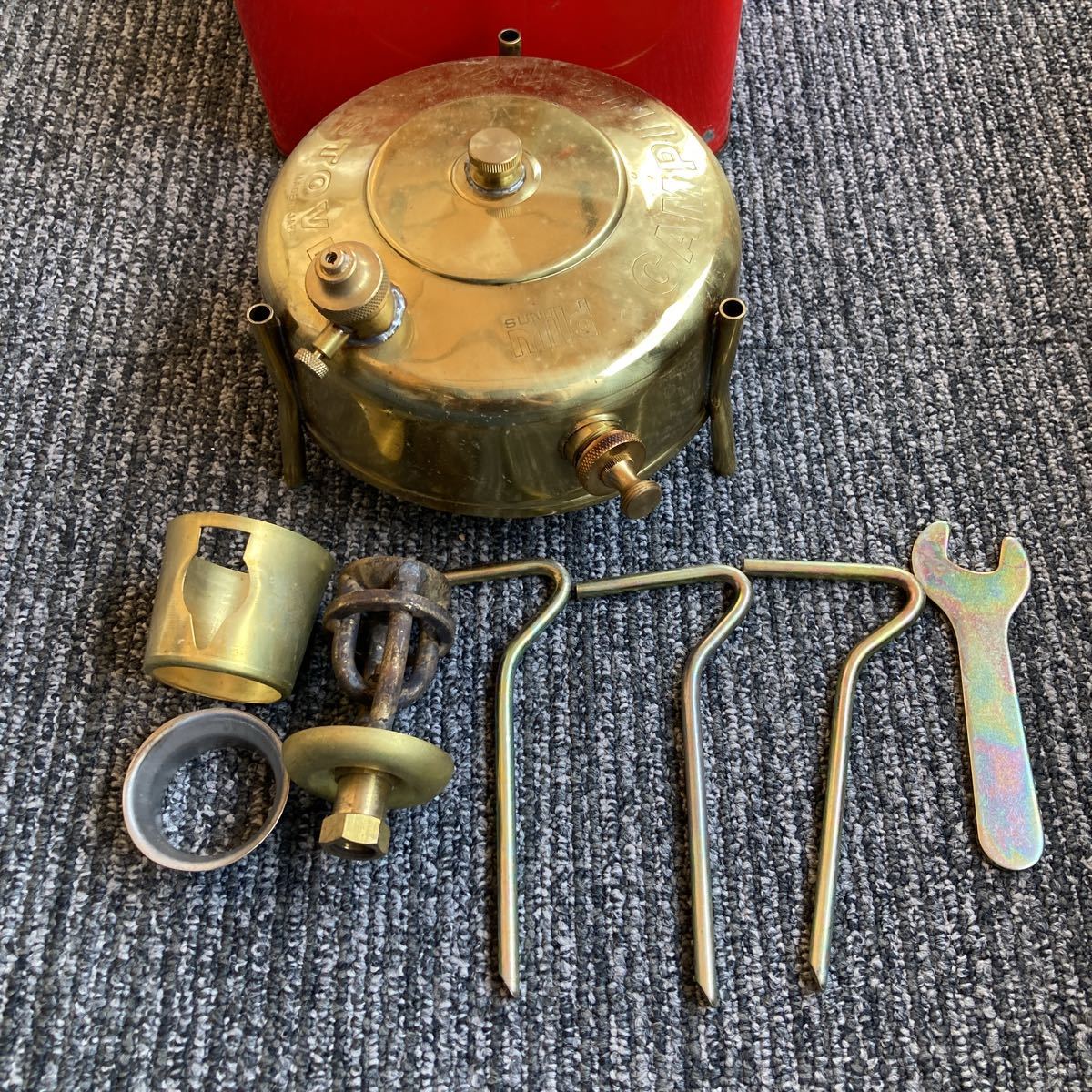 SUN mild CAMPING 126 STOVE 石油ストーブ ケロシンストーブ 現状品 