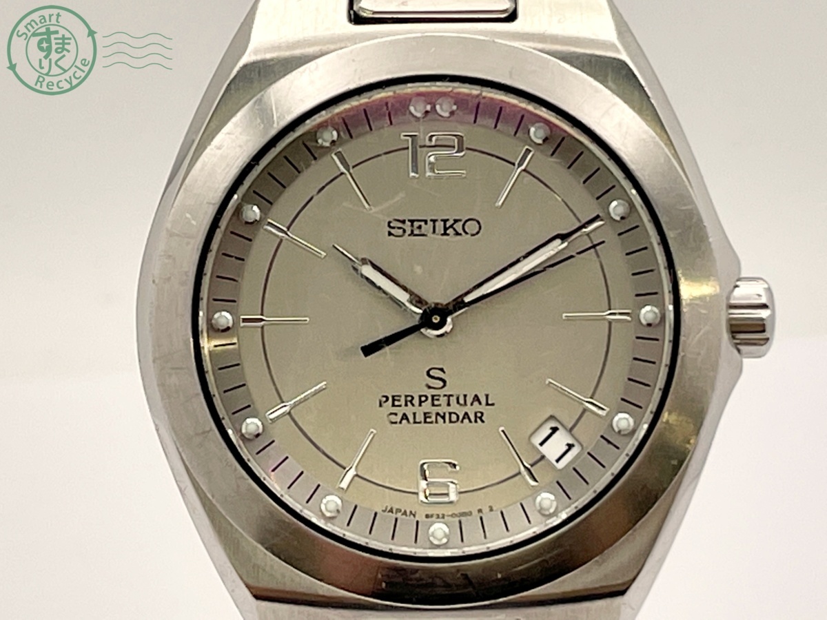 0311733 SEIKO セイコー 8F32-00B0 SUS サス PERPETUAL CALENDAR 
