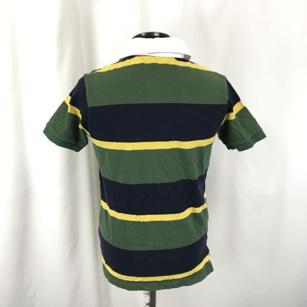POLO RALPH LAUREN ボーダー コットン ポロシャツ メンズM 緑 紺 黄色 ラガー ラグビー柄 カスタムフィット 半袖 BG209 Mサイズ 売買されたオークション情報 Yahoo オークション 旧ヤフオク の商品情報をアーカイブ公開 - オークファン aucfan com
