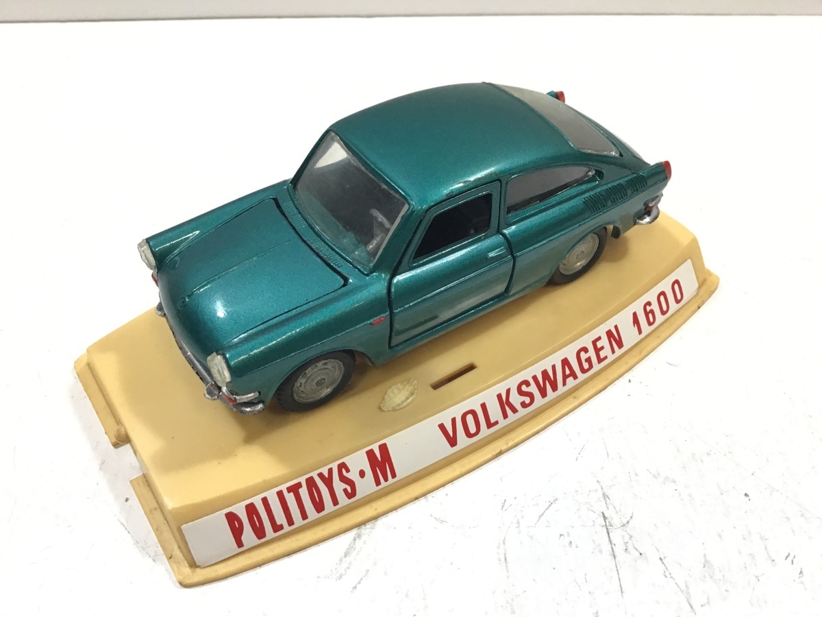 POLITOYS-M VOLKSWAGEN 1600 ミニカー POLITOYS・M No.538 VOLKSWAGEN 1600 TL 1/43 MADE IN ITALY