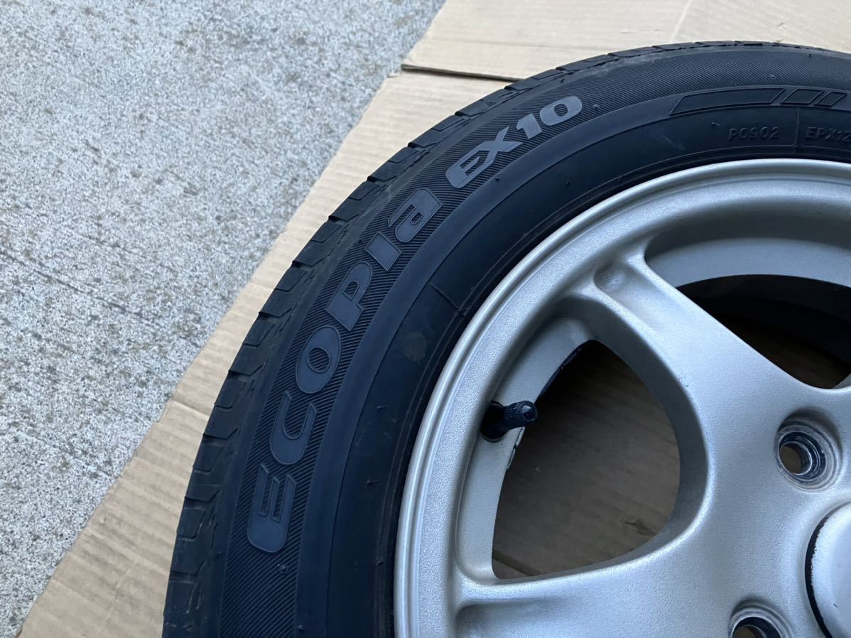 スズキカプチーノ EA21R 純正 タイヤホイール4本セット｜4穴
