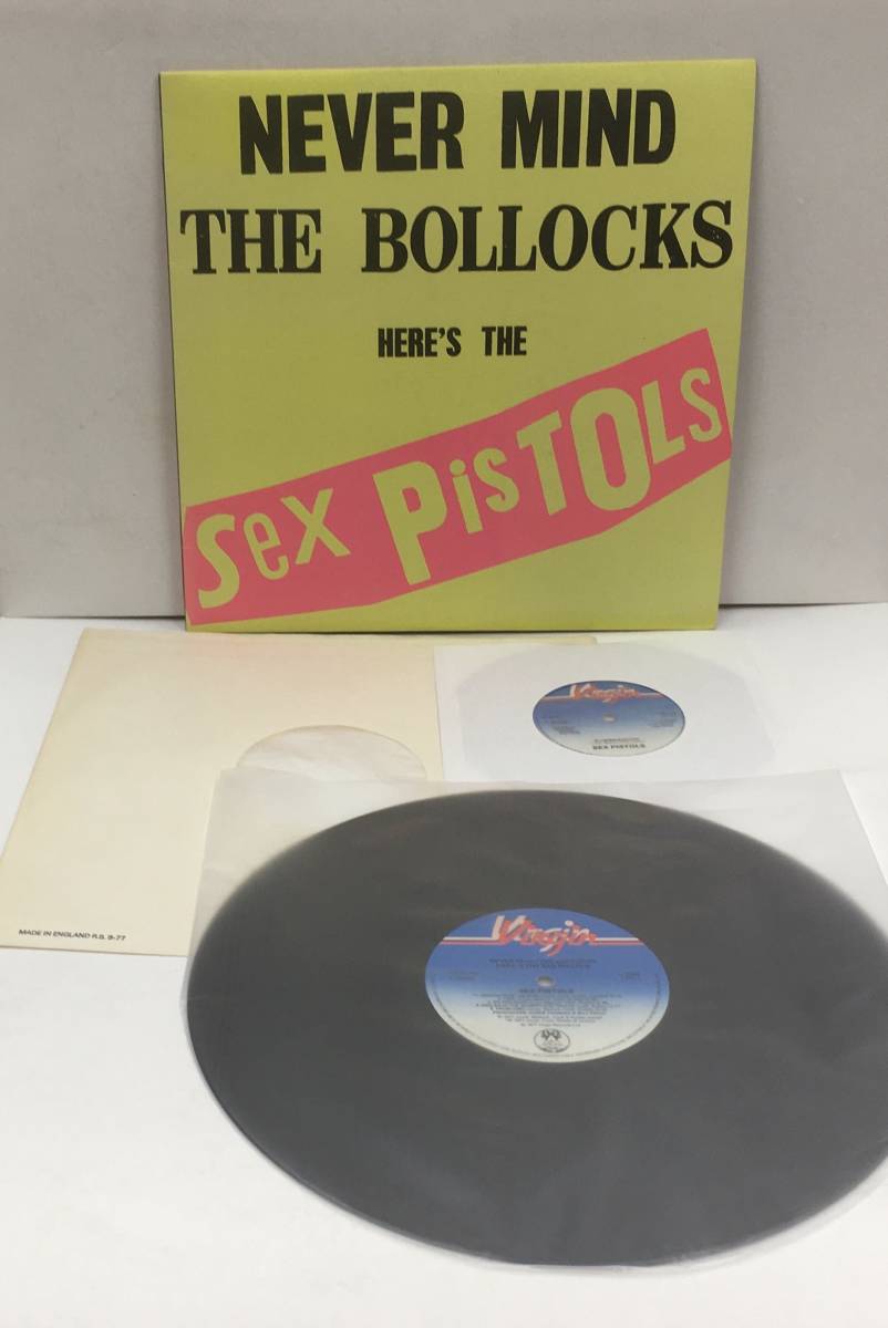 LP+EP SEX PISTOLS / Never Mind the Bollocks V2086 青レーベル 2nd 