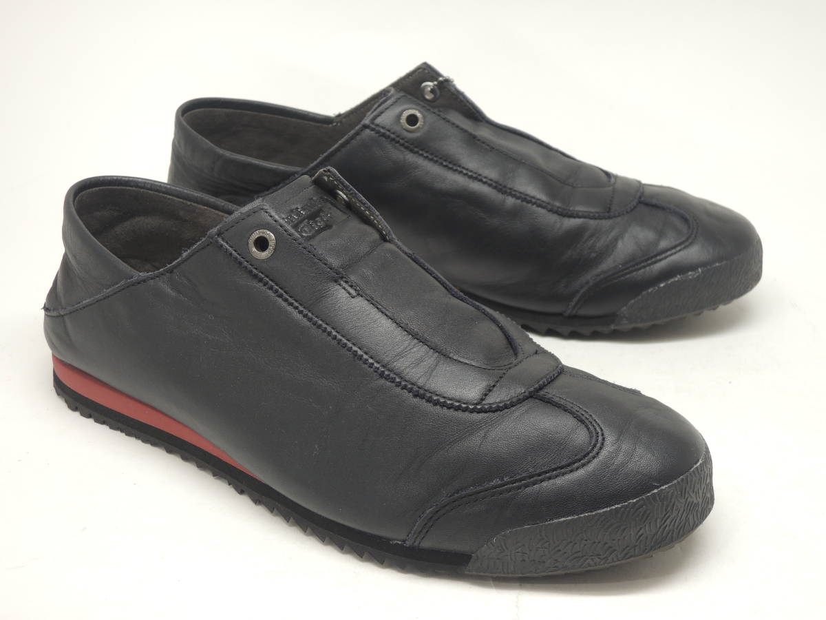 即決!定番! onitsukatiger MEXICO66 SD PARATY 黒 レザー 25.5cm 