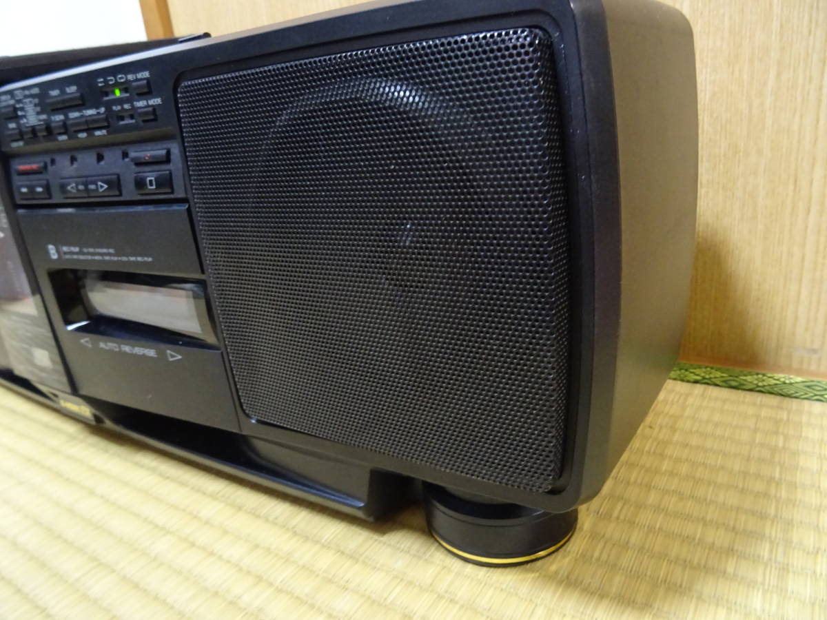 ビクター CD Wカセット RC-X90 CDラジカセ 動作確認 本体のみ 美品