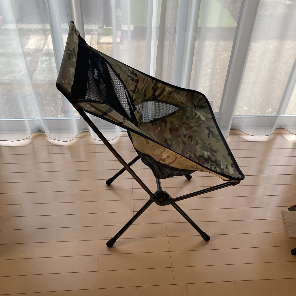 中古美品 ヘリノックス Helinox キャンプチェア カモ ヘリノックス