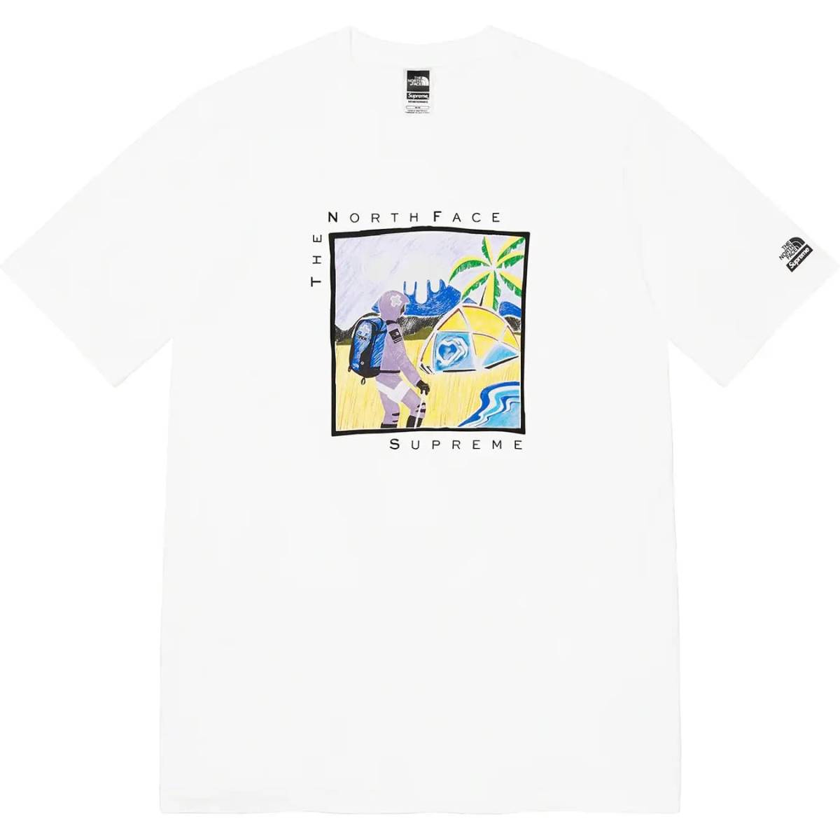 新品未着用】Supreme / The North Face Sketch S/S Top White XL 22SS 