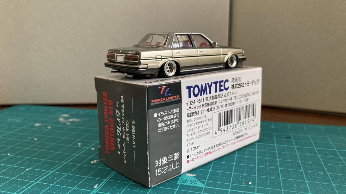 トミカリミテッド トヨタ クレスタ 改造 1⁄64 素人改造 1⁄64 TLV製