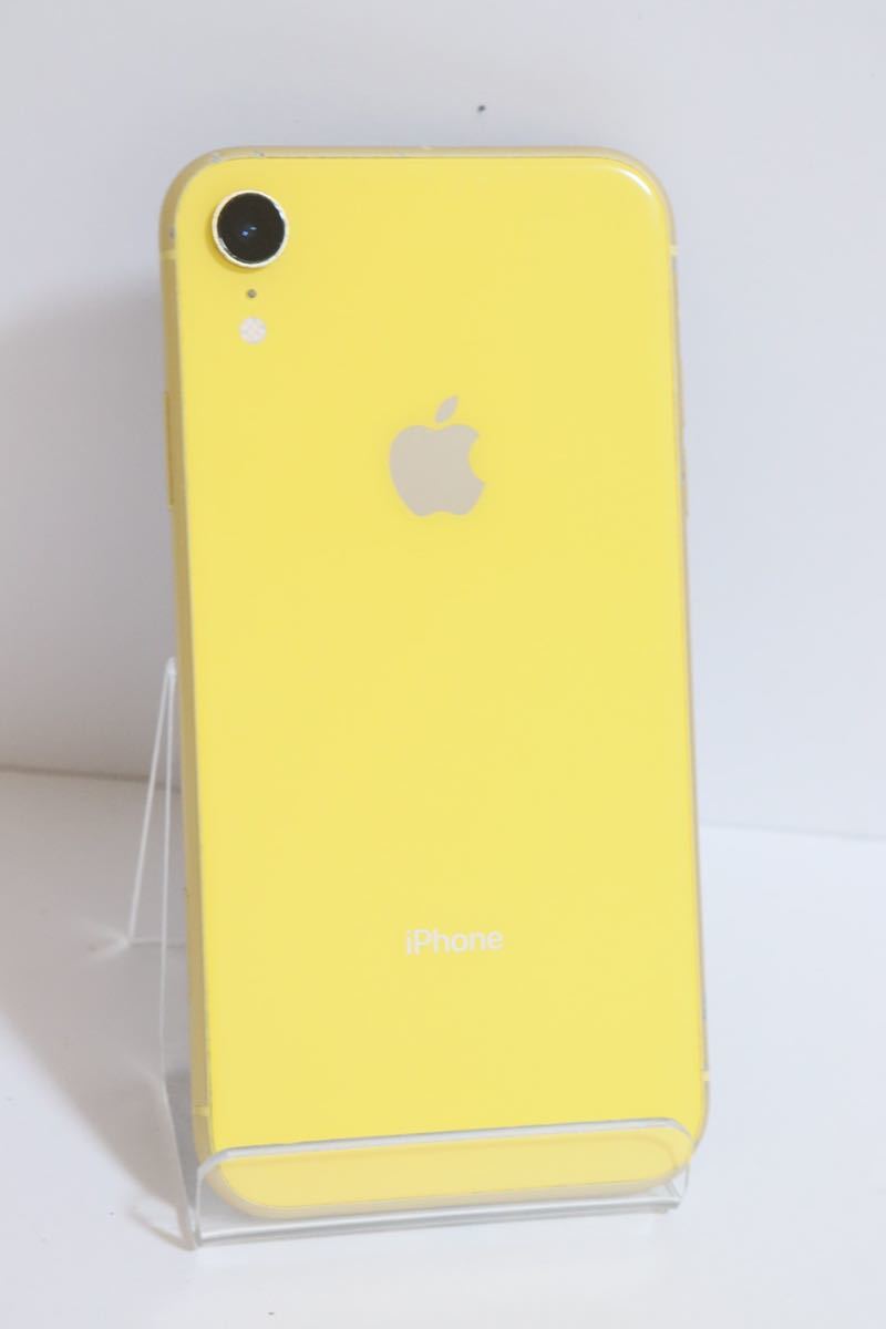 1円〜【即日発送】SIMフリー iPhoneXR 128GB イエロー バッテリー94