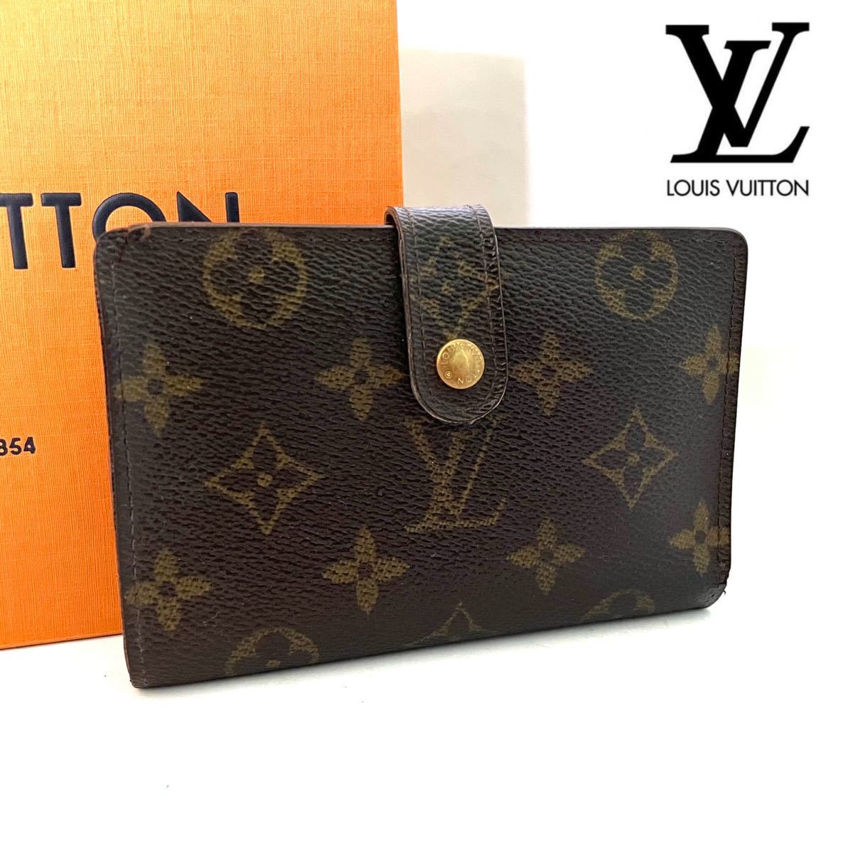 ★大人気★ ルイヴィトン Louis Vuitton モノグラム ポルトモネ ヴィエノワ がま口財布 美品 1円 M61663 定価約7万 コンパクトウォレット | 長財布 VUITTON) ビトン バッグ 通販・人気