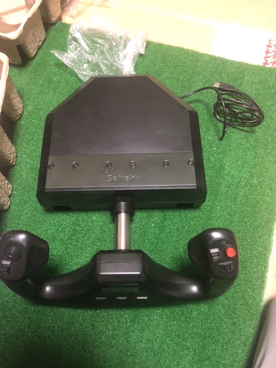 【定番，セール】 Saitek サイテック フライトシュミレーター用 フライトヨーク スロットルレバー セット品(フライトシミュレーション)｜売買されたオークション情報、yahooの商品情報をアーカイブ公開 - オー ゲーム、エンターテインメント