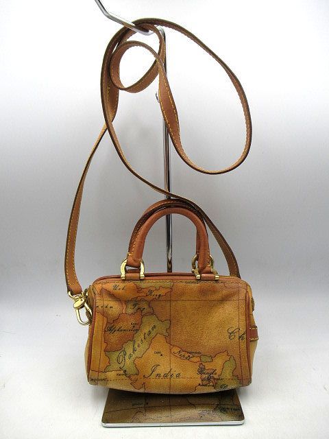 PRIMA CLASSE プリマクラッセ ミニ どっ ボストン バッグ 地図柄 