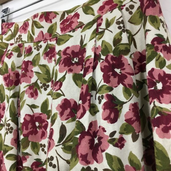 M1023-J◇日本製 ATELIER MEIKU アトリエメイク 花柄ロングフレア 