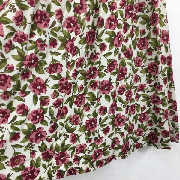 M1023-J◇日本製 ATELIER MEIKU アトリエメイク 花柄ロングフレア 