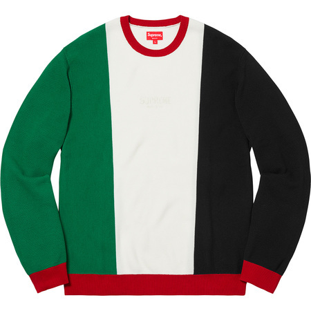 Crewneck Logo Box 18AW SUPREME(シュプリーム) クルーネック 