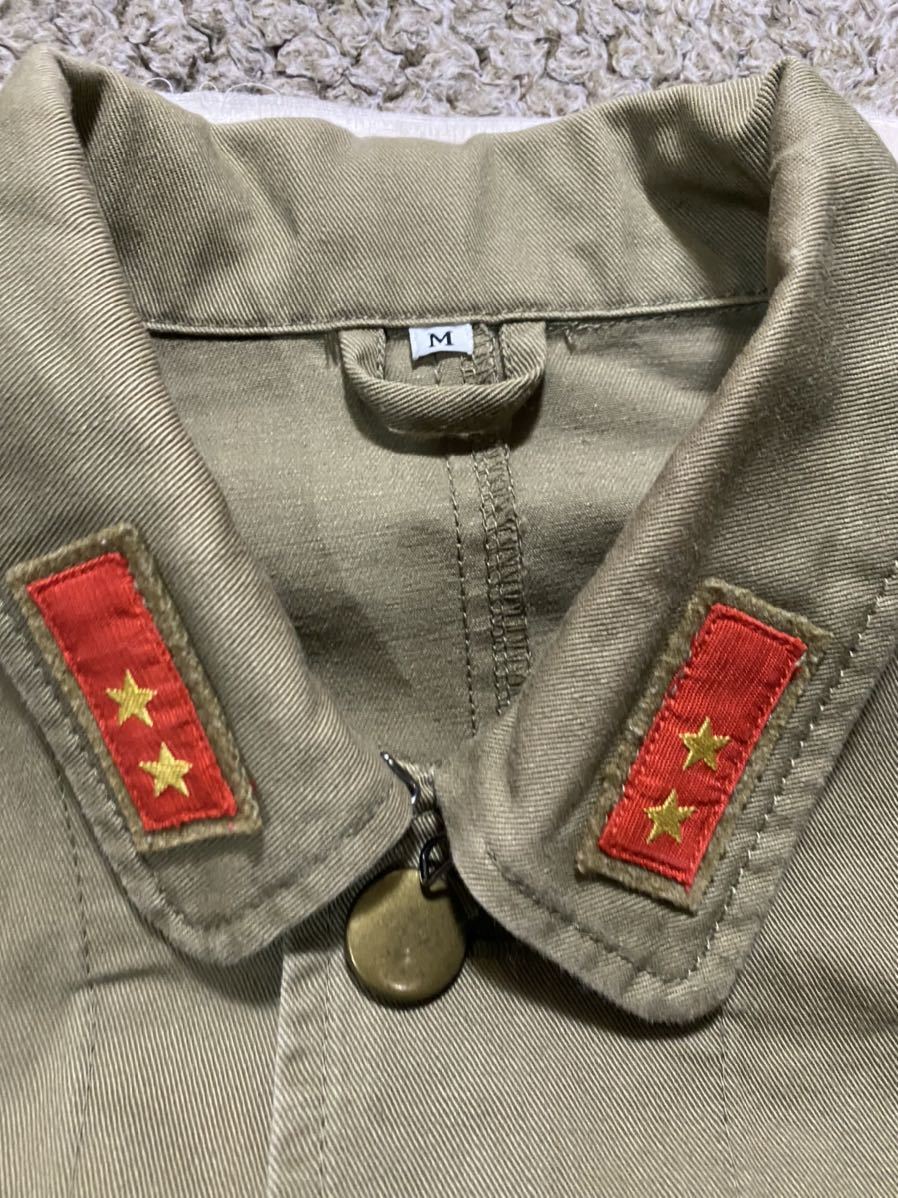 日本陸軍 九八式軍衣 Mサイズ 中田商店レプリカ 一等兵襟章付き 軍服