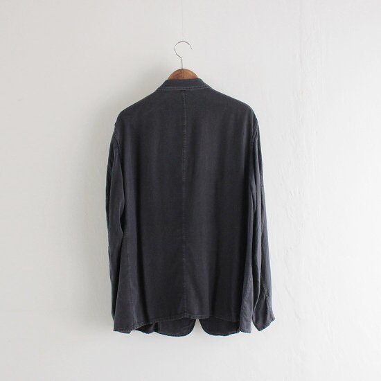 ☆極美品 comoli コモリ シルクネル ジャケット ドローストリング