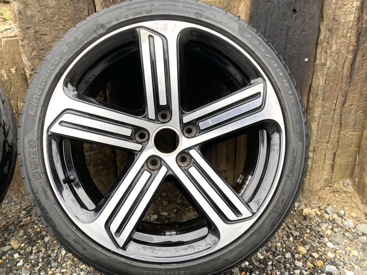 VW ゴルフ R 純正 18インチ 4本セット フォルクスワーゲン 225-40-18 