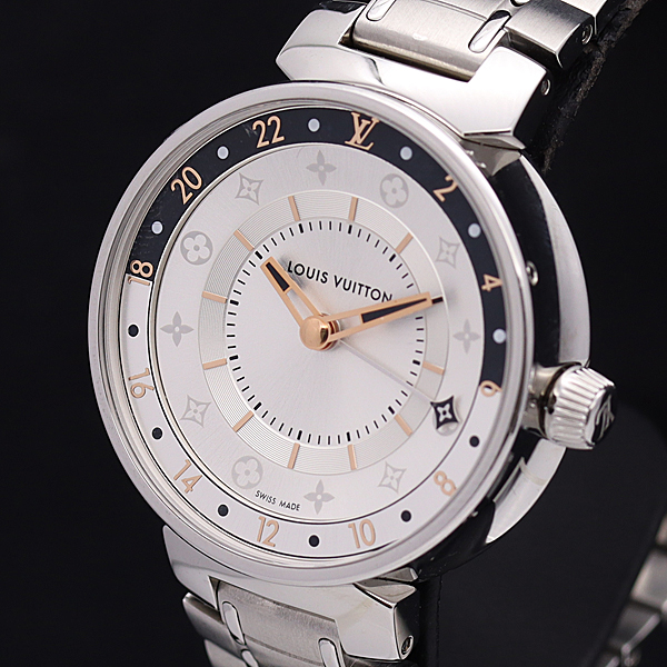 1円◇稼働◇正規良品◇箱付き【ルイヴィトン】QZ QA104 タンブール 