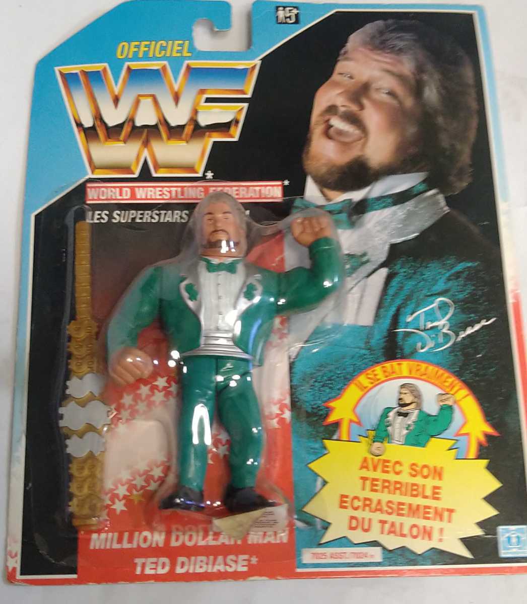 WWF Hasbro ハズブロ プロレスフィギュア 訳ありテッドデビアス