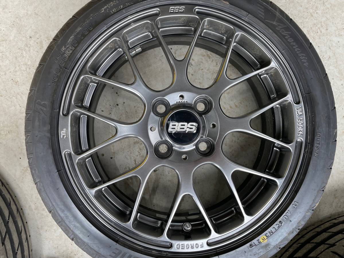 美品！軽サイズ タイヤほぼ新品！ BBS RP ダイヤモンドブラック 