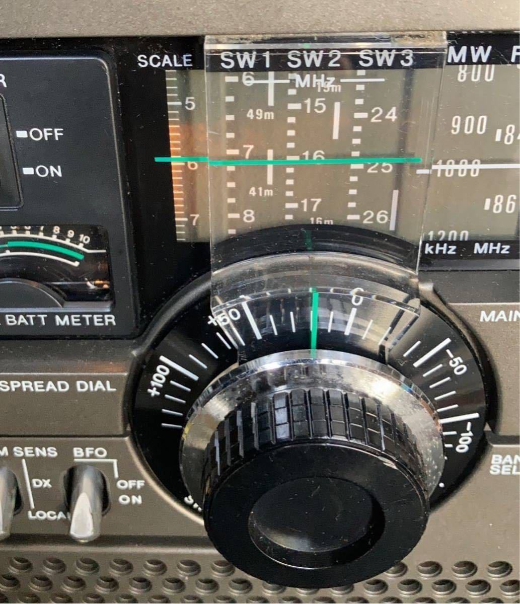 ICF-5900 SONY スカイセンサー 昭和レトロ ソニー BCLラジオ