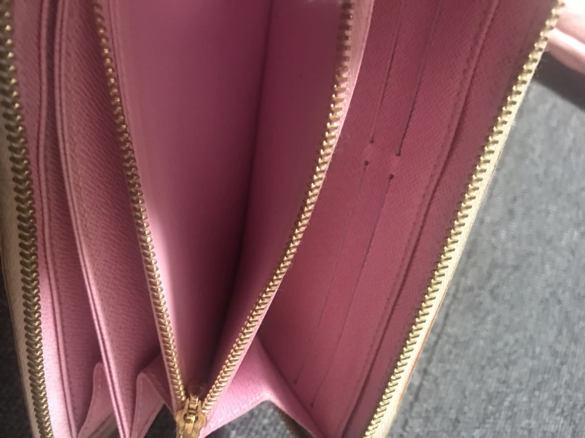 ルイ・ヴィトン★長財布 ホワイト/マルチカラー/ピンク ルイ・ヴィトン☆長財布 ホワイト/マルチカラー/ピンク LOUIS VUITTON