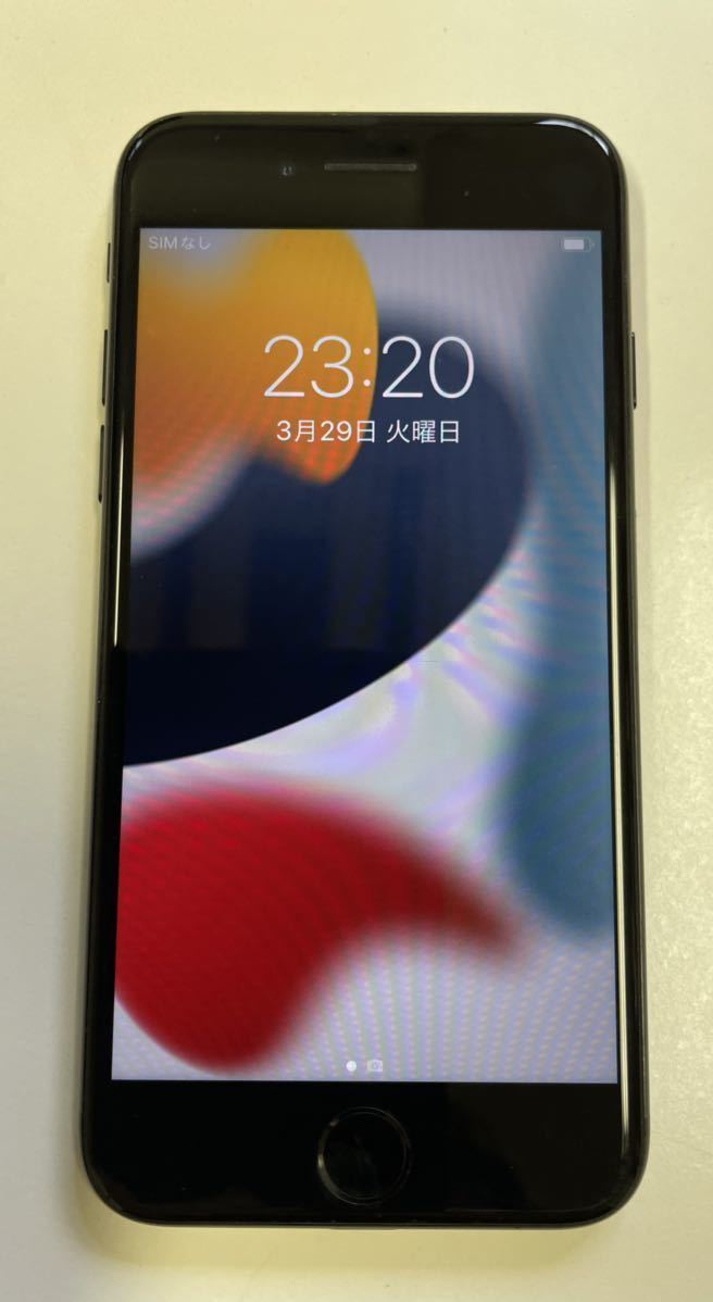 245-0924 Apple iPhone7 128GB ジェットブラック MNCP2J/A A1779 au