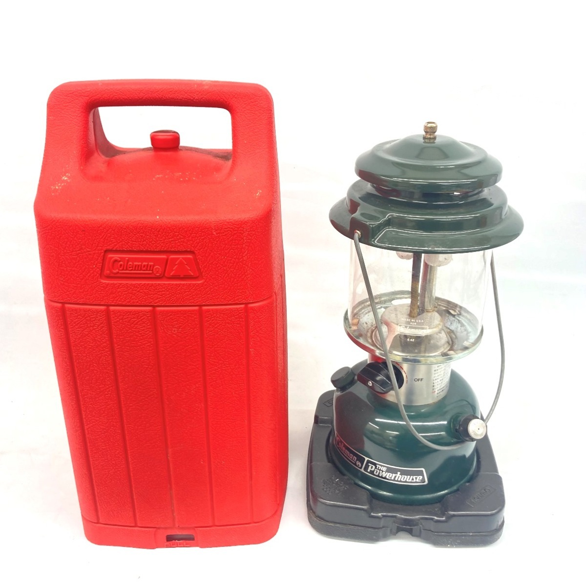 コールマン Coleman ランタン MODEL 290 2マントル 現状品 ホワイト