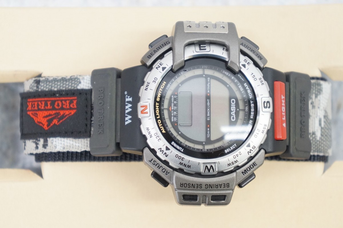 NZ] CAISO カシオ PRO TREK プロトレック PRT-40WVJ-1T 限定WWF 腕時計 