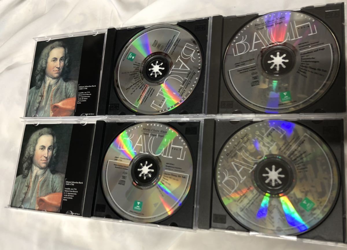 J.S.バッハ オルガン作品全集 マリー＝クレール・アラン (14CD) 【公式 