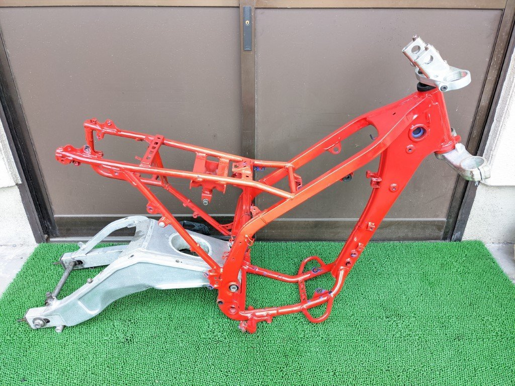 □カワサキ KLX250 純正 フレーム ガルアーム加工済み 送料無料 書類 